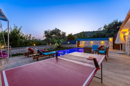 Villa Pelin Nature | Kalkan'da 4 Kişilik, Doğa Manzaralı ve Tatil Villası (1063)