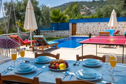 Villa Pelin Nature | Kalkan'da 4 Kişilik, Doğa Manzaralı ve Tatil Villası (1063)