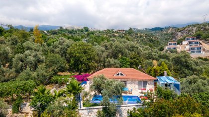 Villa Pelin Nature | Kalkan'da 4 Kişilik, Doğa Manzaralı ve Tatil Villası (1063)