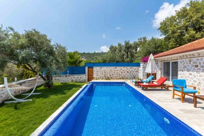 Villa Pelin Nature | Kalkan'da 4 Kişilik, Doğa Manzaralı ve Tatil Villası (1063)